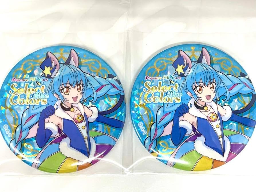 Amazon.co.jp: プリティストア Select Colors 缶バッジ キュア