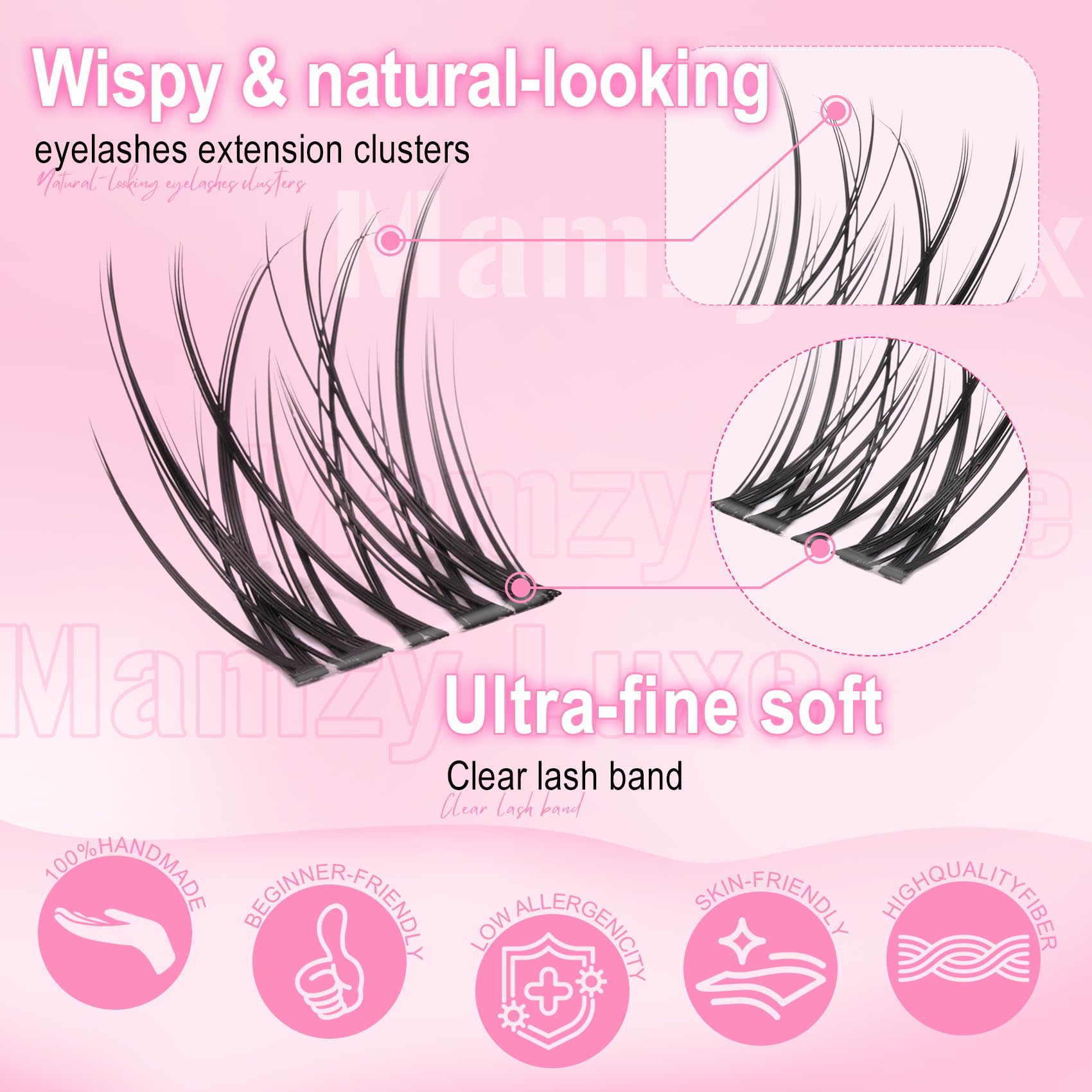 Natural Lash Clusters: DIY Eyelash Extensions -5 Natural Lash Clusters: DIY Eyelash Extensions -5