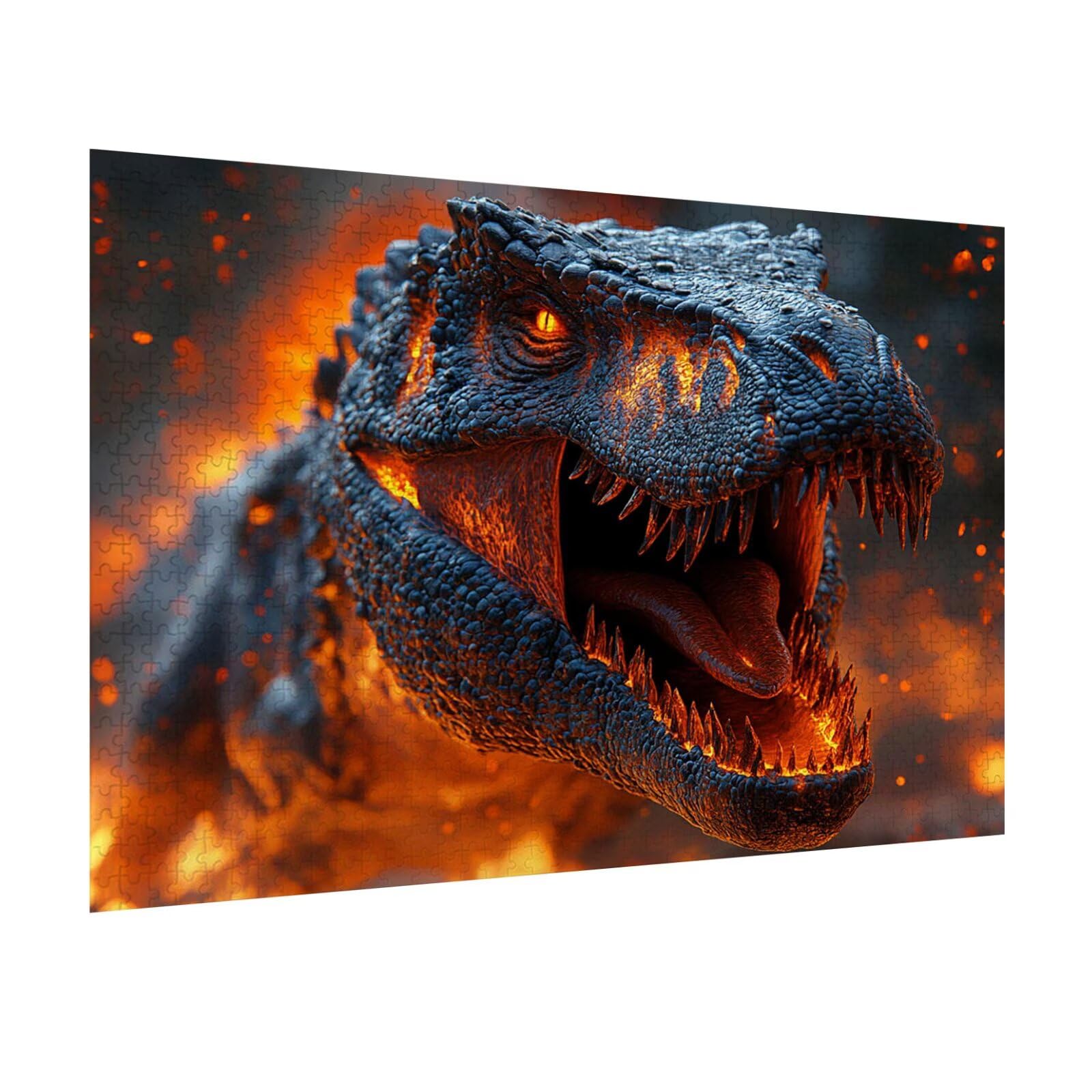 Puzzle 3000 Pezzi dinosauri Puzzle Adulti, Gioco Educativo, n-387 | Jigsaw Puzzles astratto, Impossibile Difficile Sfida, Classici Gioco Familiare, Giochi Divertenti, Idee Regalo