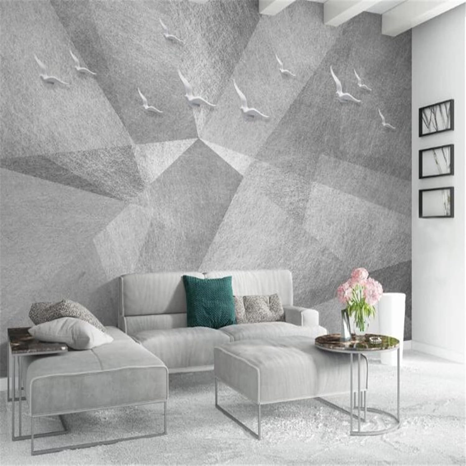Papiers Peints Muraux 3D Art Mural Haut de Gamme Décoration de la Maison