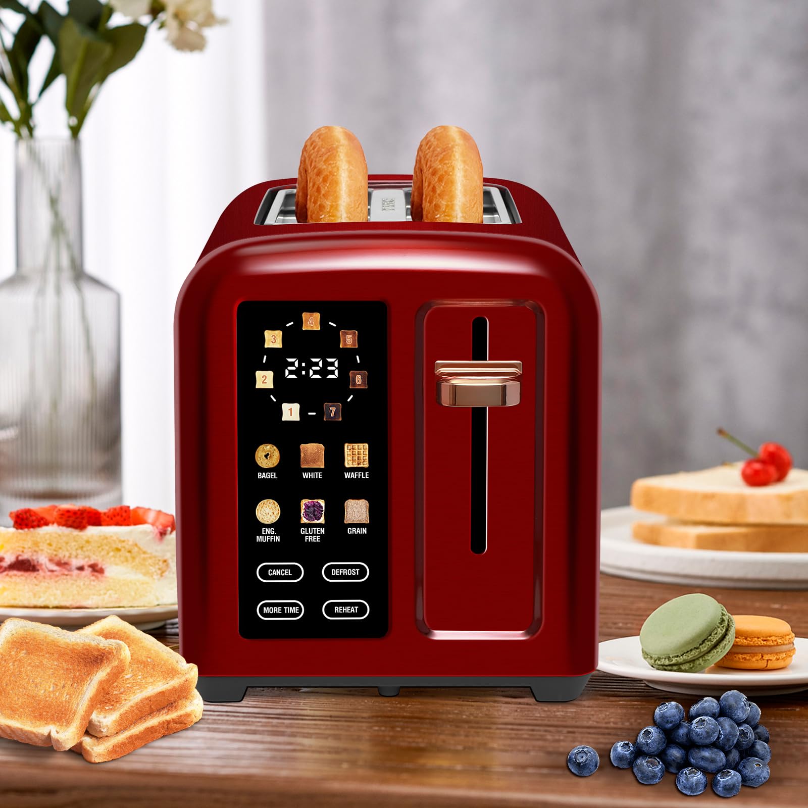 SEEDEEM 2-Slice Toaster - Faster Toasting! -8 SEEDEEM 2-Slice Toaster - Faster Toasting! -8