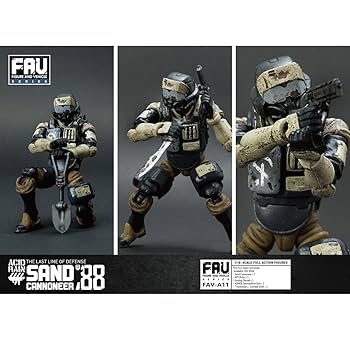 生産終了製品 カスタム品 アシッドレイン ワールド FAV-A11 Amazon | HiPlay TOY ALLIANCE 1/18 ACID RAIN FAV-A11 サンド