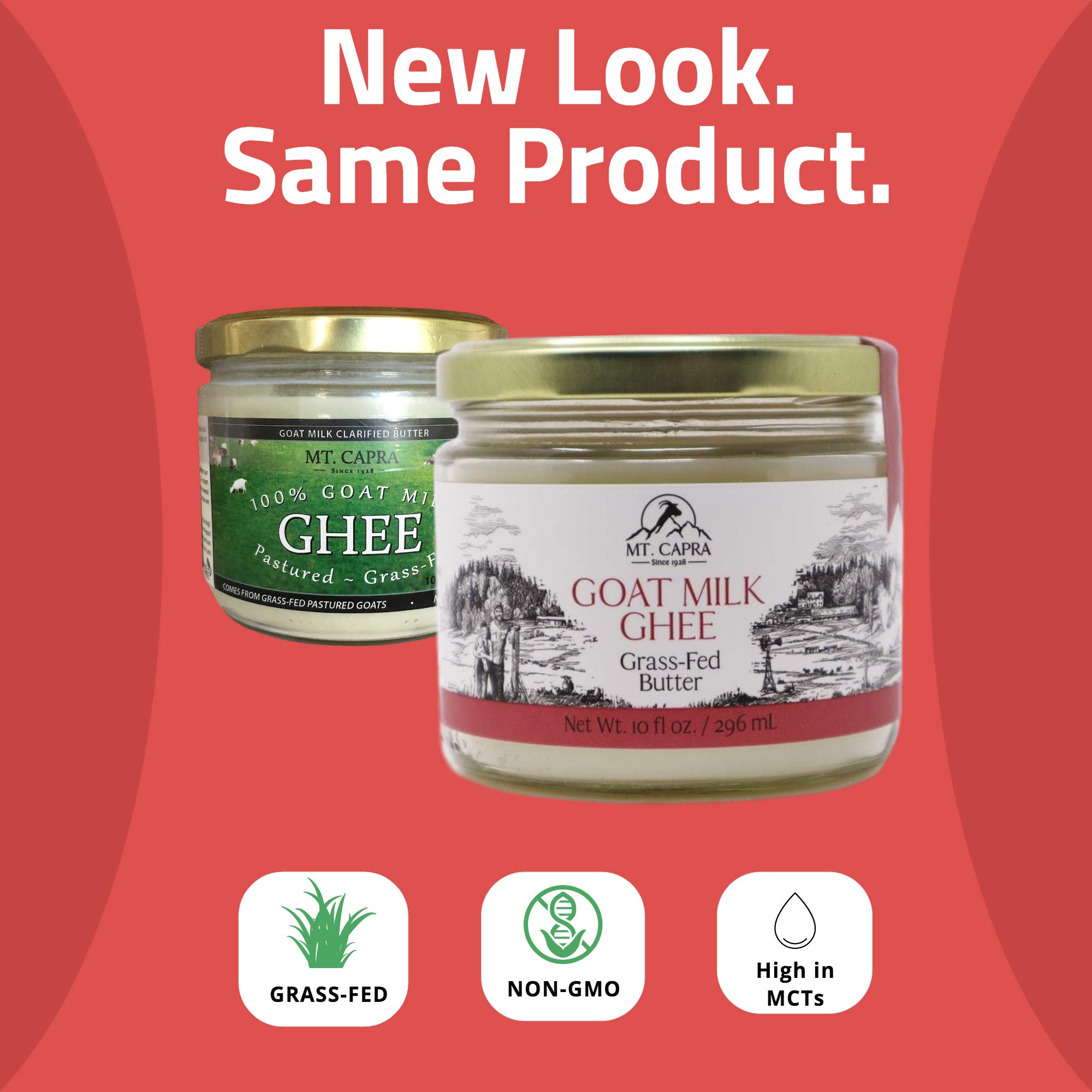 MT. CAPRA SINCE 1928 Goat Milk Ghee Grass Fed Clarified Butter High