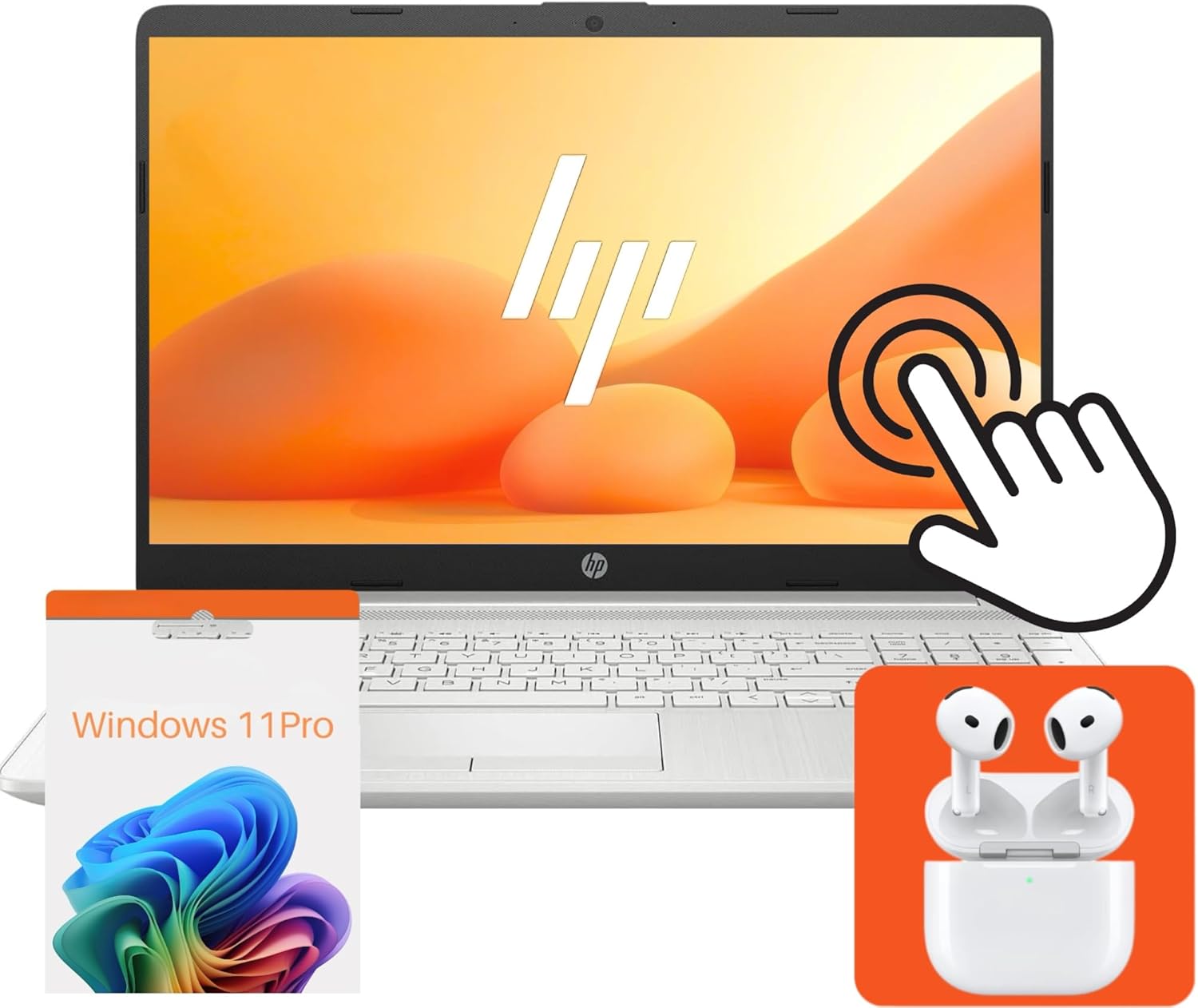 HP Newest Flagship Touchscreen Win 11 Pro Laptop