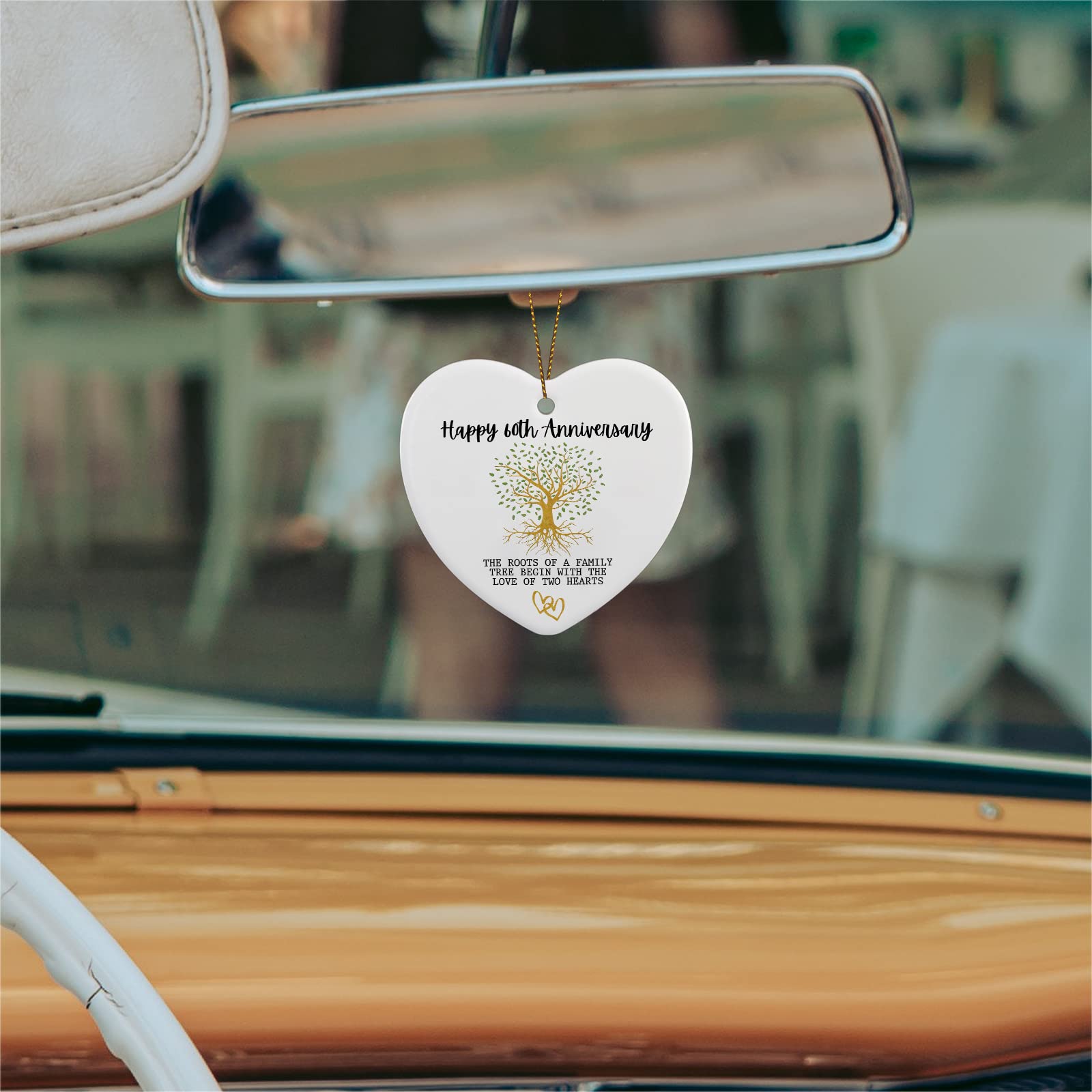 Conchiglia Cristallo 60° Anniversario - Regalo Matrimonio Diamante, Decorazione Casa, Con Biglietto - Foto 10