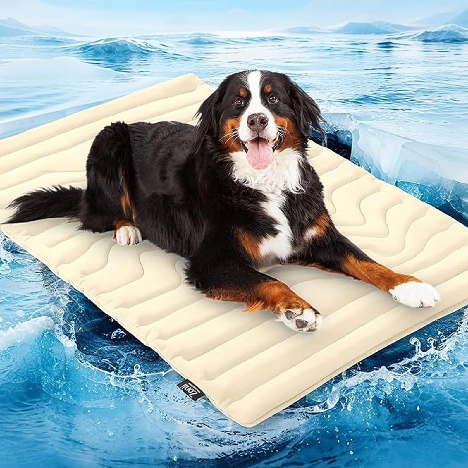Alfombrilla hipoalergénica fresca para perros y gatos, suave, aterciopelada, para dormir, lavable a máquina, delgada, permanente, para sofá