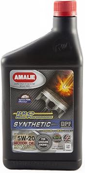 Amalie 75646-56 5W-20 Pro High Performance Synthetic Blend Motor Oil - 1 Quart