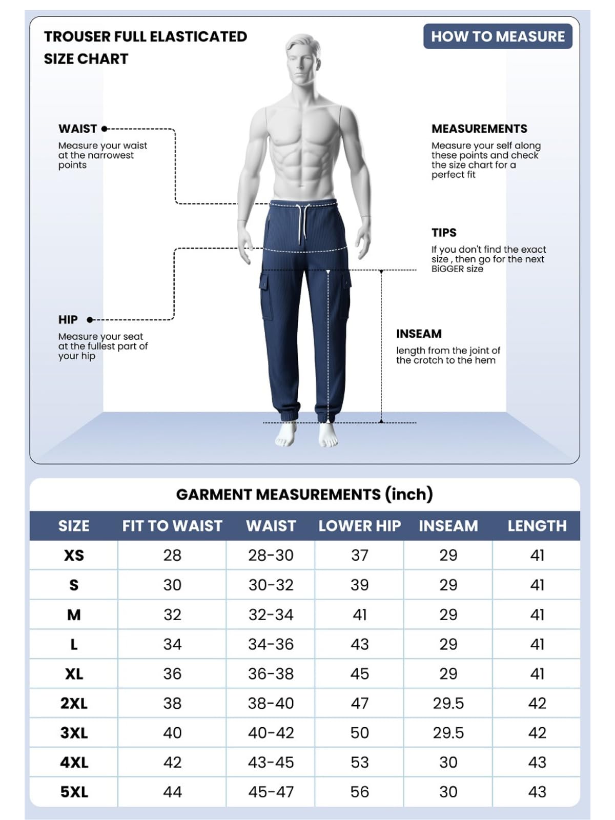 GRECIILOOKS Męskie spodnie cargo Lycra Loose Fit Korean Style Casual Travel Wear 2 szt. (dostępne w dużych rozmiarach i 2 sztuki)