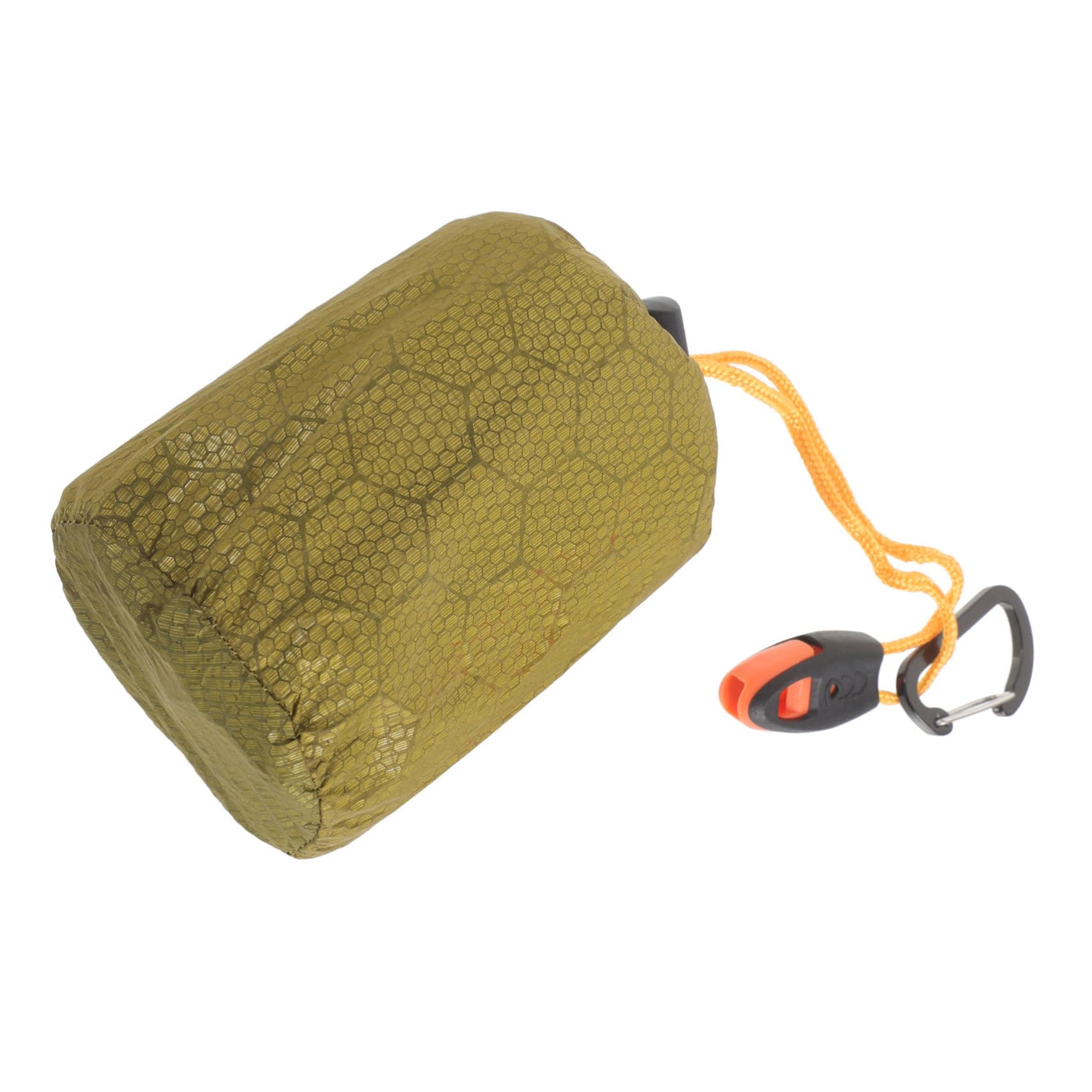 Toyvian Überlebensschlafsack Pe Aluminiumfolie Ultraleicht und Kompakt Wind und Regensicher für Notfälle und Outdoor Aktivitäten Praktischer Tragetasche