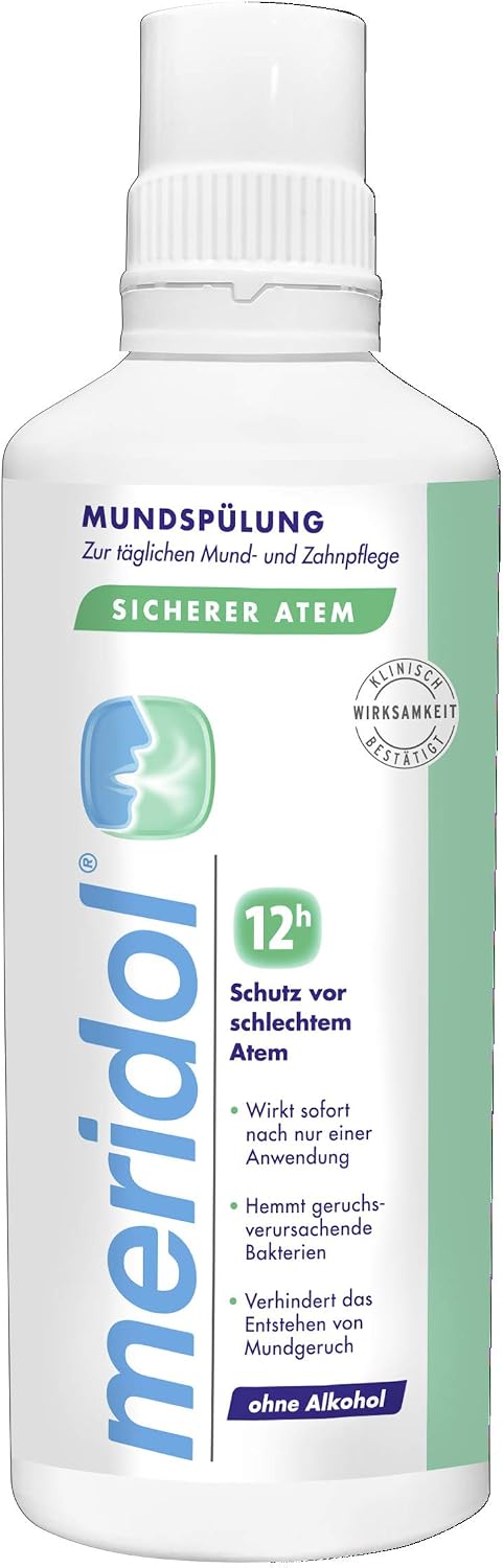 meridol Safe Breath Mouthwash, 400 ml, 400 ml (Pack of 1) - Image 4