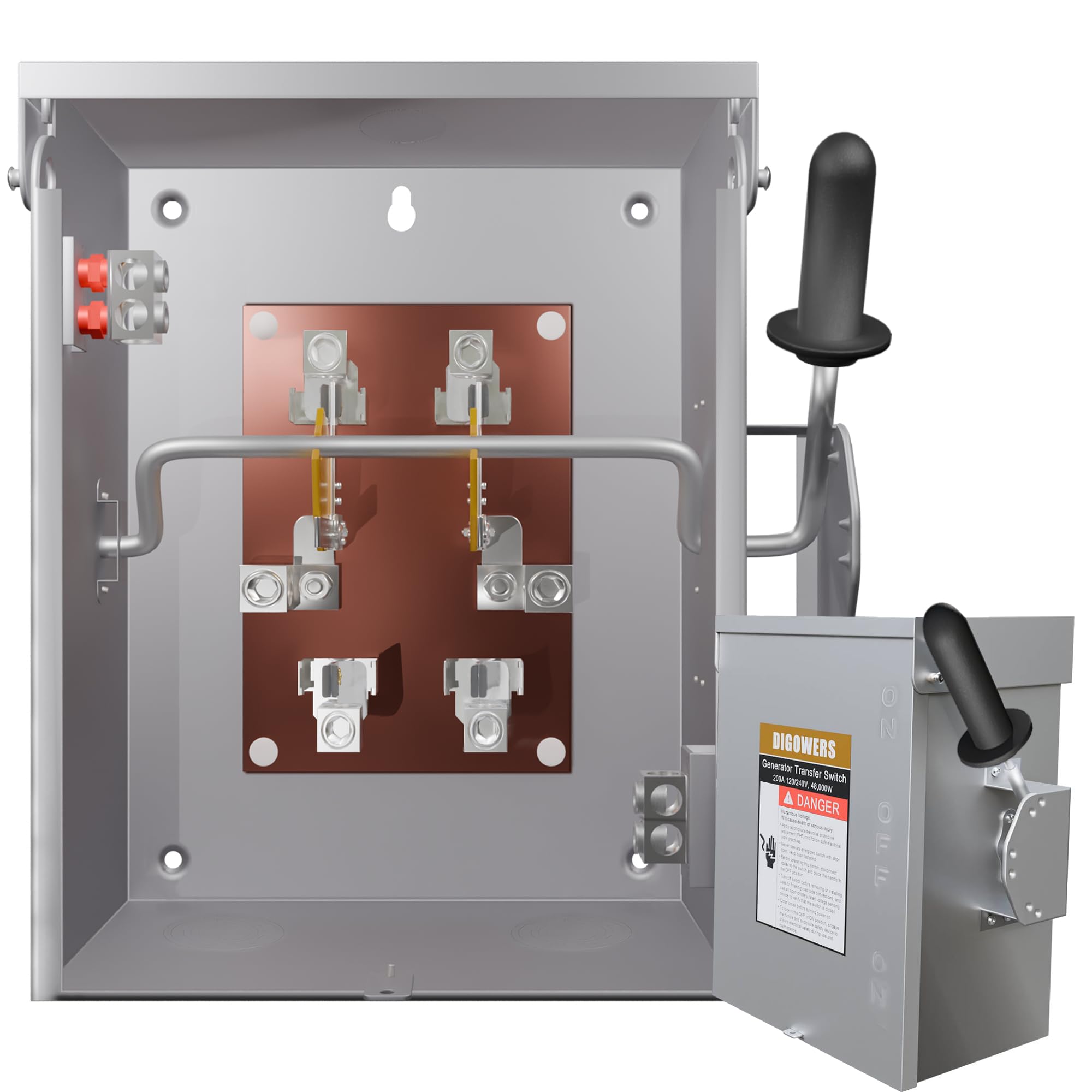 THA60% ×2 THA60%H4CBH20%×2 Amazon.com: Upgraded 200 Amp Generator Transfer Switch, Manual
