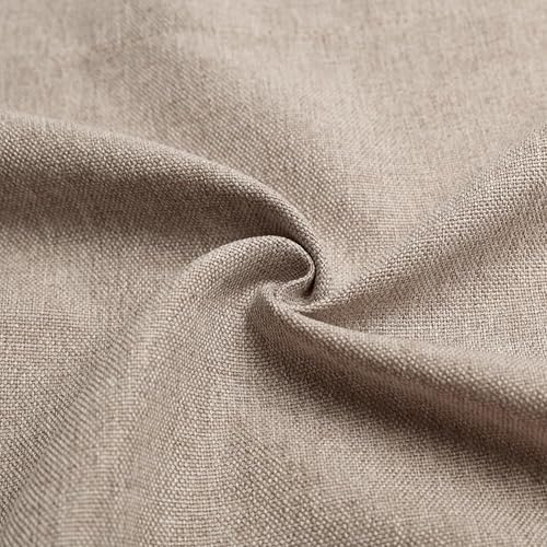 Miniatura 5 de Paquete de 2 cenefas de arpillera para ventana, diseño bohemio de tela a cuadros con diseño de tendencias, cortinas decorativas forradas con