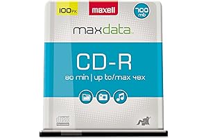 Maxell CD-R Discs: Burn and Store Your Data with Confidence