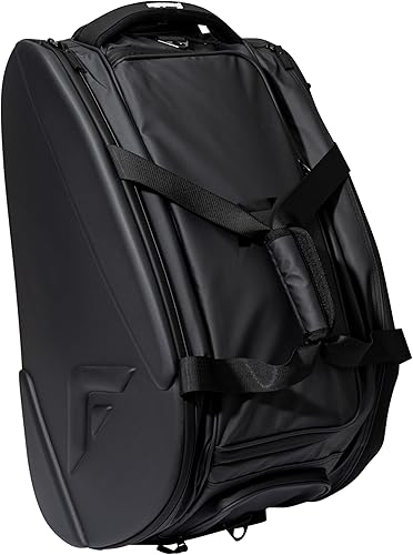 Franklin Sports Pro Series Bag II - Bolsa de pickleball profesional - Dufflemochila - Almacenamiento premium - Carbón