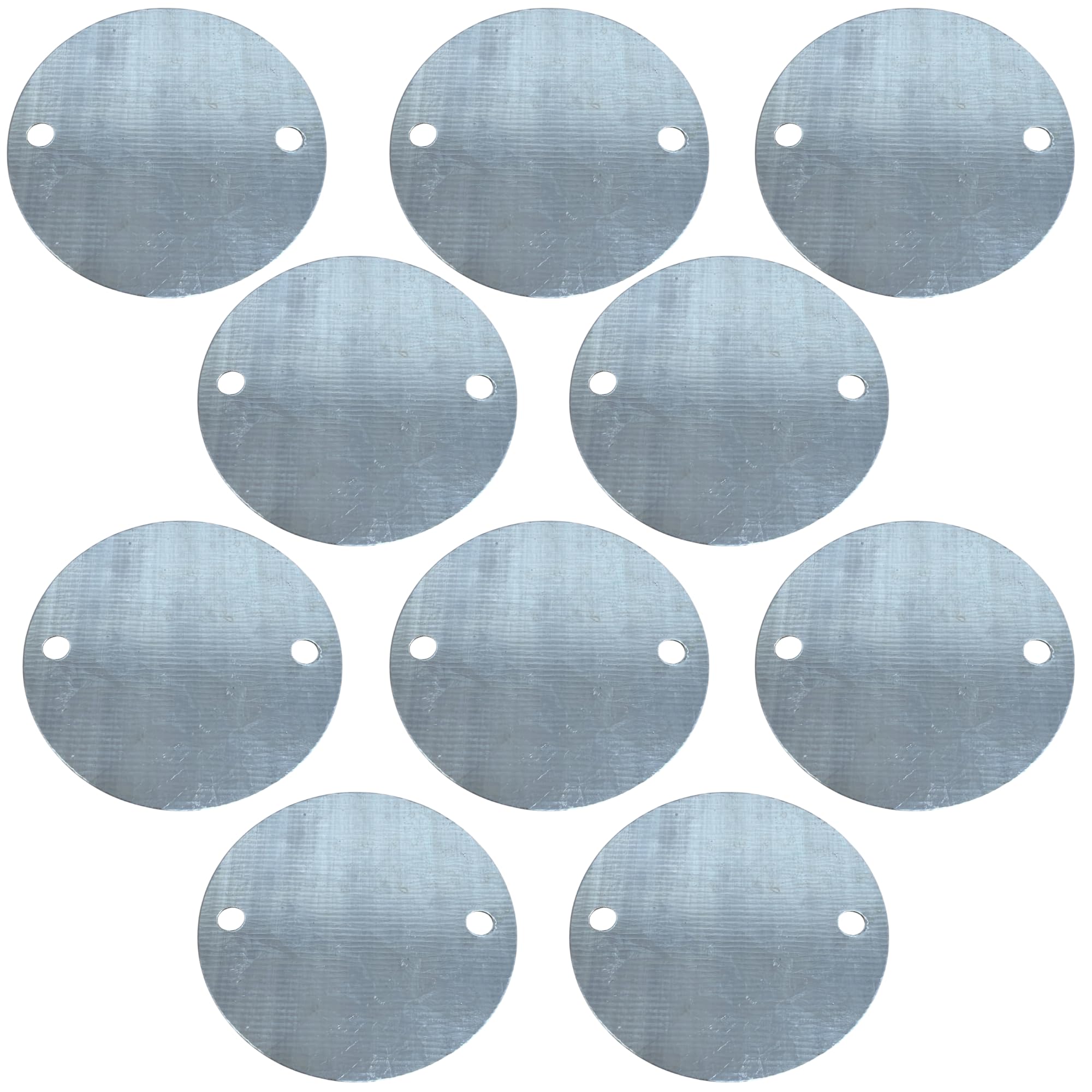 Couvercle en acier galvanisé 68 mm haute résistance pour finitions soignées