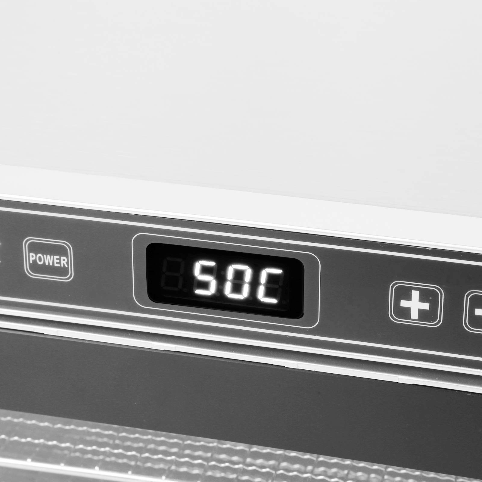 Fdit Suszarka do żywności 6 Tac, Elektryczna Suszarka 21L z regulowaną