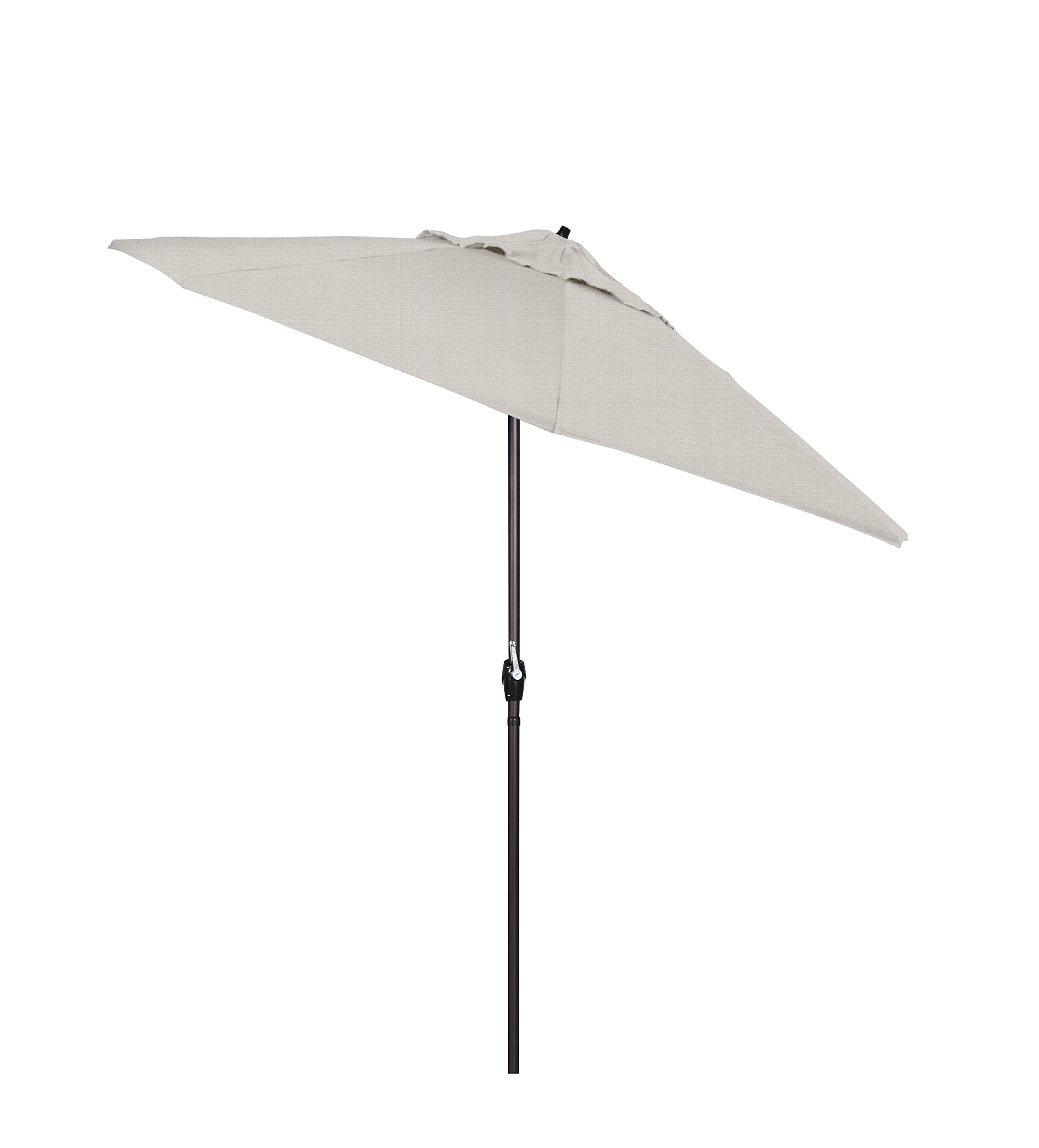 Condition photo showing New/Like New for patio umbrella, 9' round, woven granite