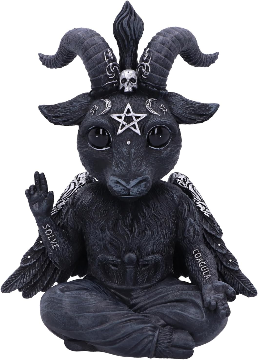 Nemesis Now Occult Gothic Baphoboo Figurine – Devil-Inspired Polyresin Collectible, Black Decor