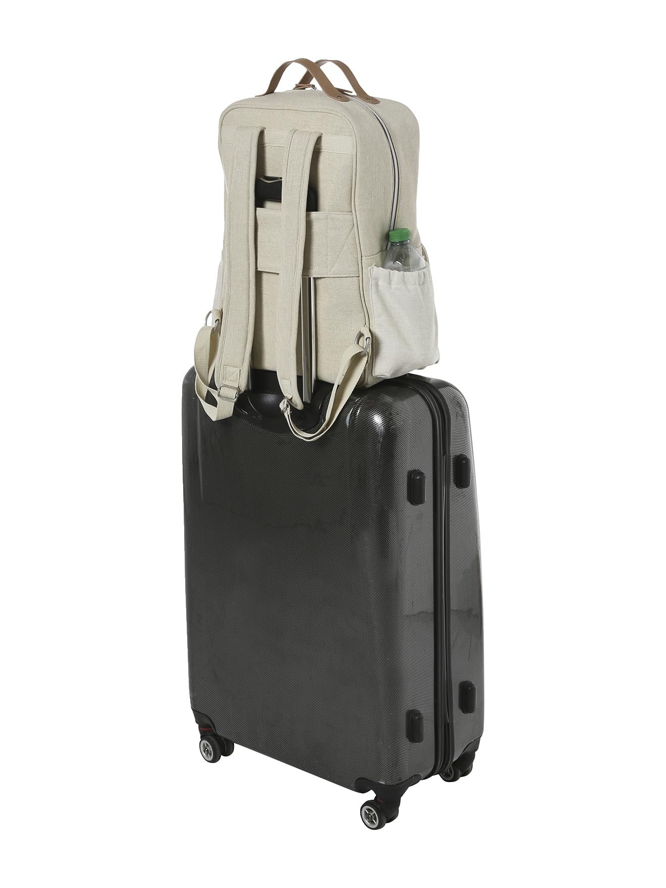 VERTBAUDET Bergen Wickelrucksack, naturfarben