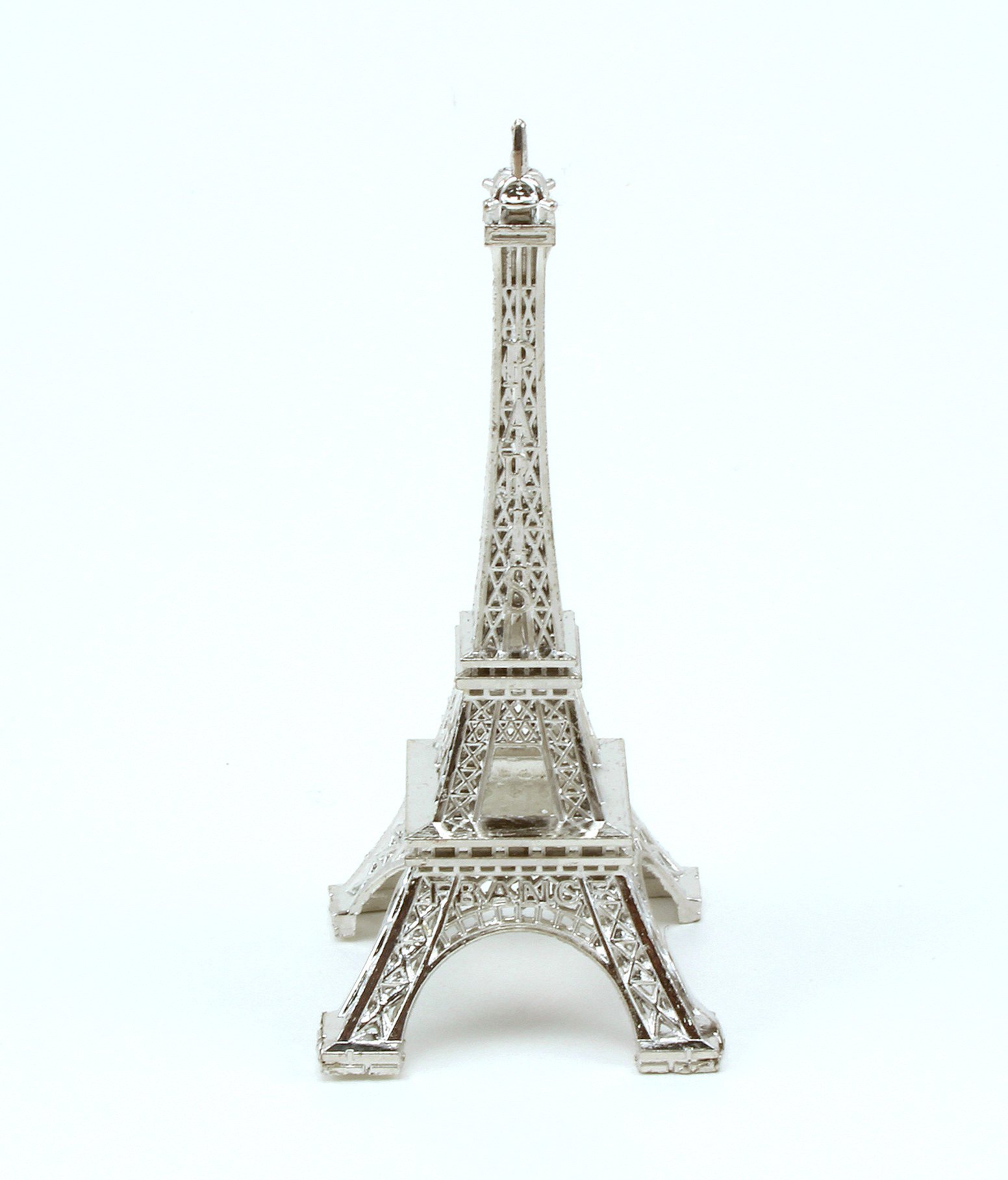 JenlyFavors3'' Silver Finish Eiffel Tower - 12 pcs