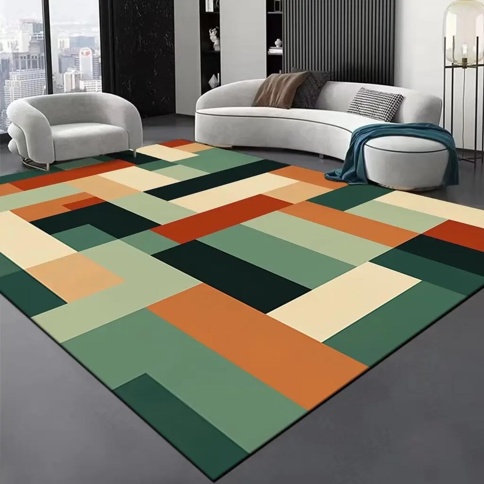 Tapis pour la maison et la chambre au style scandinave abstrait