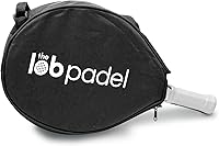 Vista 8 de Pala de pádel de fibra de carbono 3K de forma redonda para hombres y mujeres - Potencia y control de precisión, durabilidad, personalizable