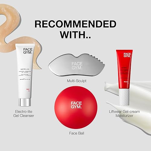 Miniatura 6 de FACEGYM Face Coach - Aceite facial activado enzimáticamente con elevación Q10 y árbol de masilla, FACE GYM rejuvenece e hidrata el aceite hidratante