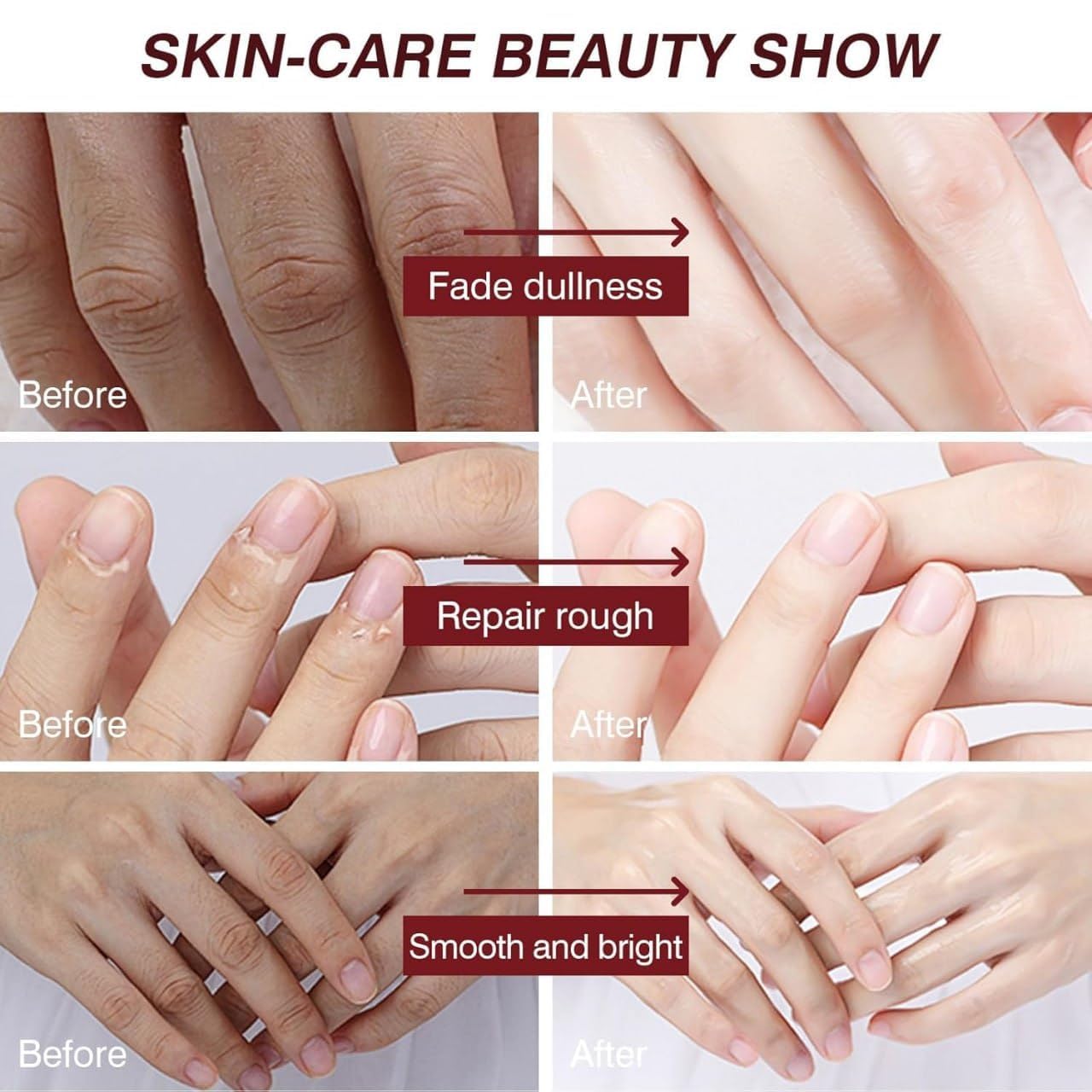 Redvant Foot Peeling Mask (1 Pair), Korean Peeling & Exfoliating | Deep Exfoliation with Glycolic Acid, Removes Dead Skin, Cruelty-Free, Foot Peel Off Mask (Coconut Oil Hand Mask) 3