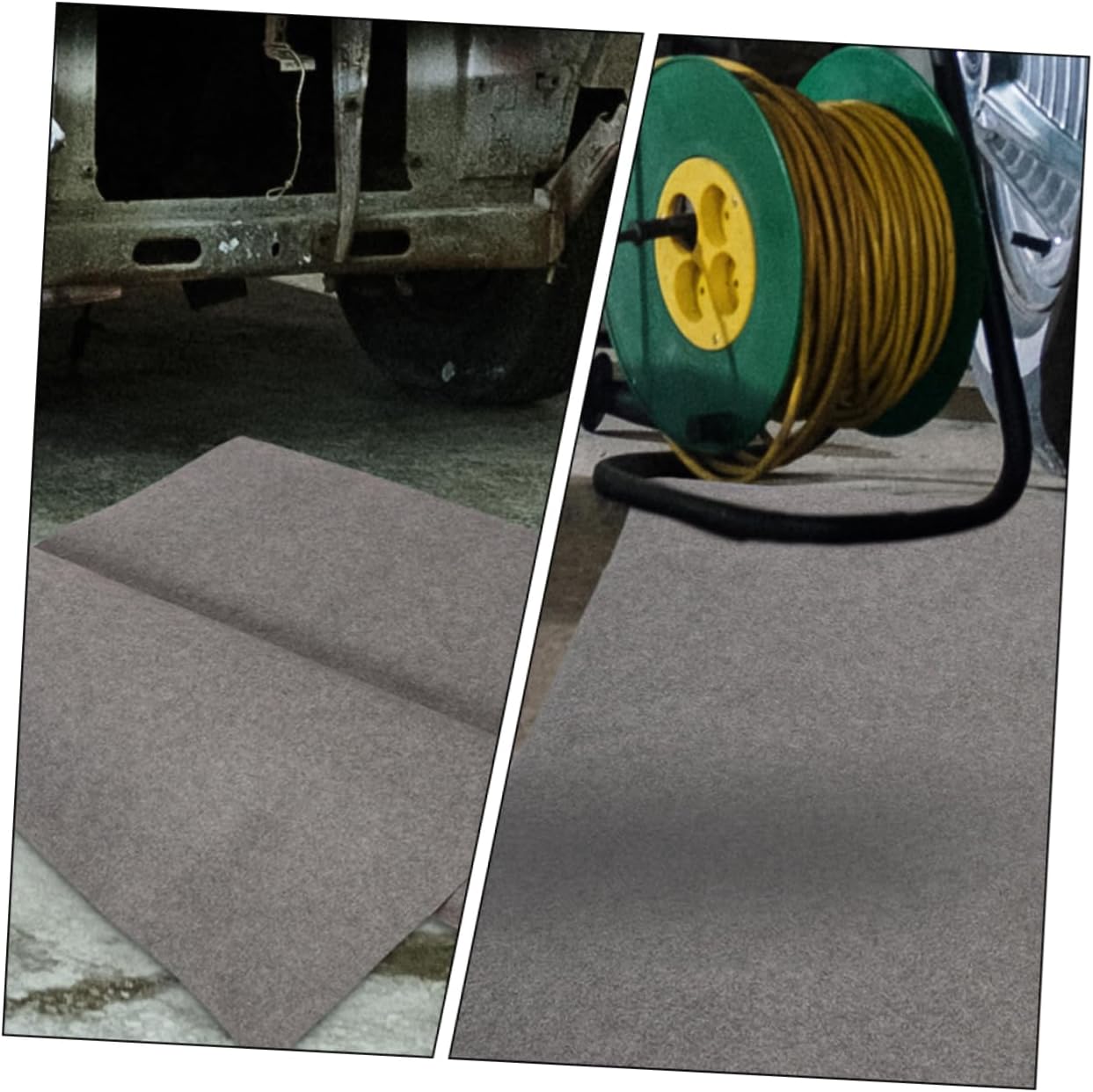 BESTOYARD Oil Absorbent Garage Floor Mat and Durable Reusable Oil Drip Pad for Car Maintenance Multi Functional Felt Floor Mat for Garage and Basement