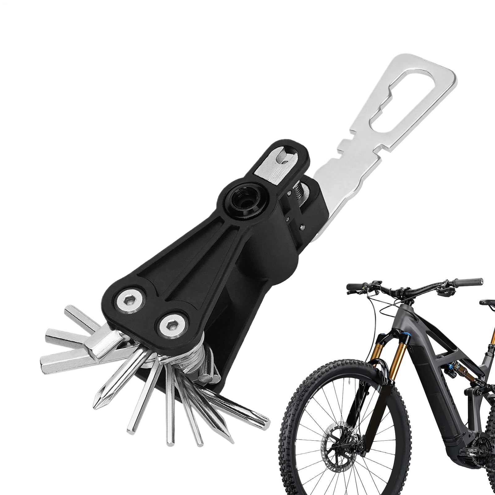 Outils multifonctions pour vélo indispensables au garage ou en atelier de réparation