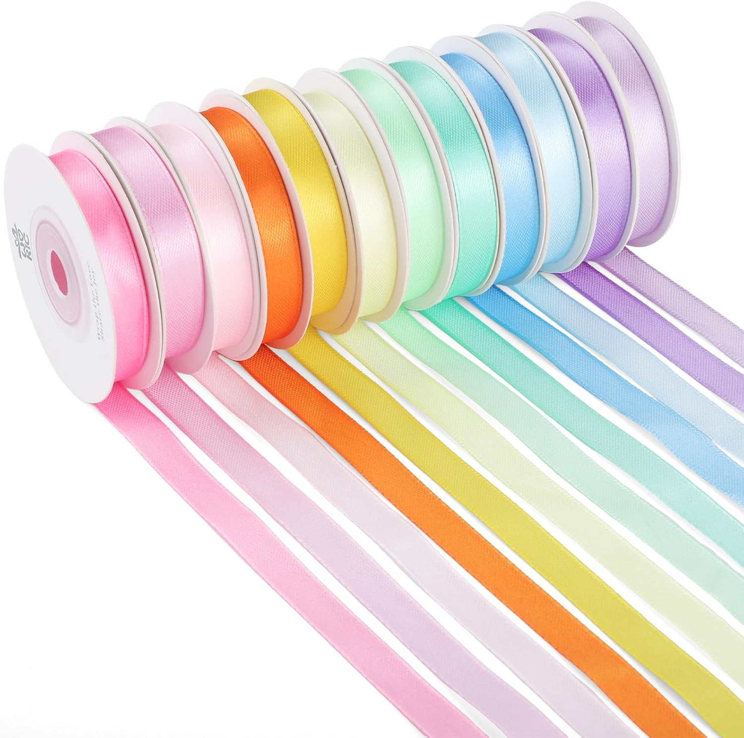 woric 120 Yards Rainbow Ribbon...