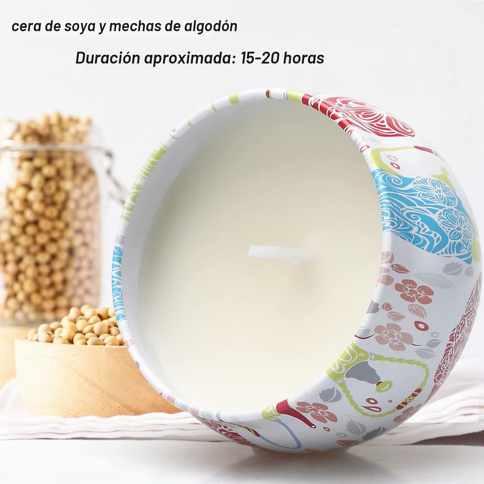 Velas Perfumadas Juego de 12 Piezas, Velas Aromaticas Decorativas, Cera de Soja Natural, Regalos Originales para Mujer, para Boda Baño Yoga Cumpleaños Navidad Día de San Valentín Regalos