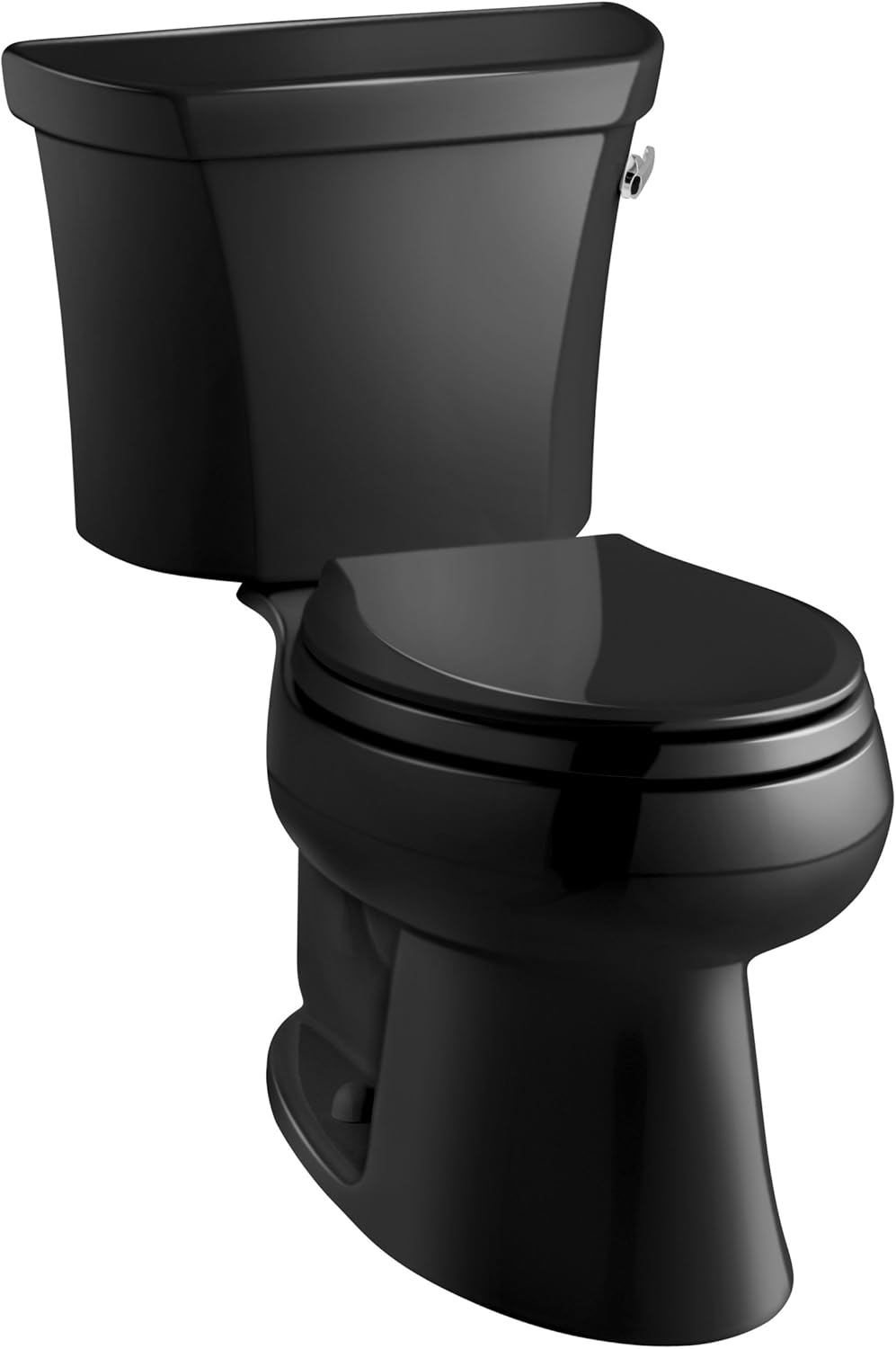 Kohler K3998RA7 Wellworth Elongated 1.28 gpf Toilet, RightHand Trip