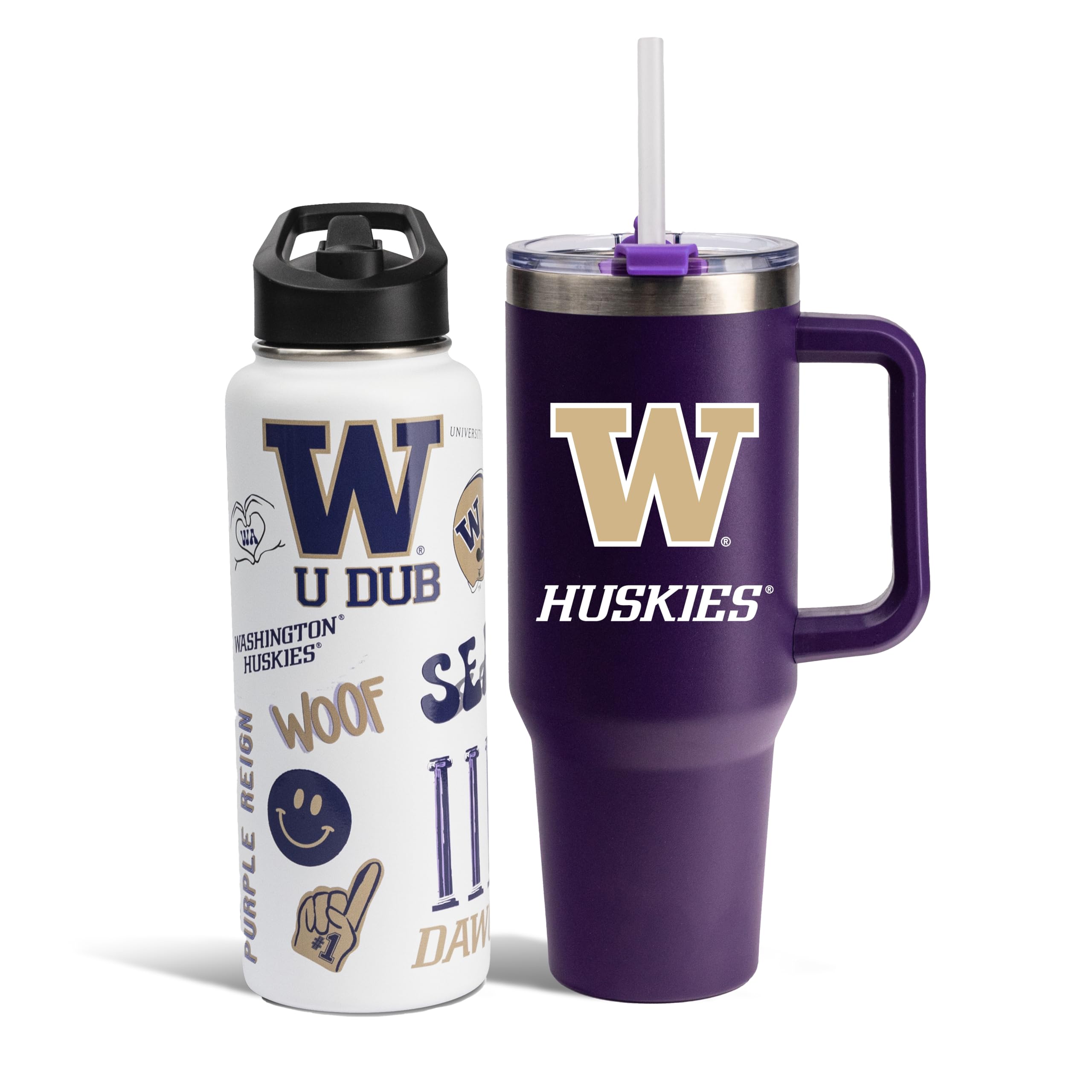 NCAA Edelstahl-Tumbler, 1,2 L, Mit Strass, Vakuumisoliert – Offizielle Lizenz University Of Alabama