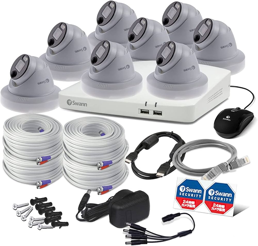 Swann セキュリティカメラ  8CH 4K NVRレコーダー 2TB Amazon.co.jp: Swann セキュリティカメラ 8CH 4K NVRレコーダー