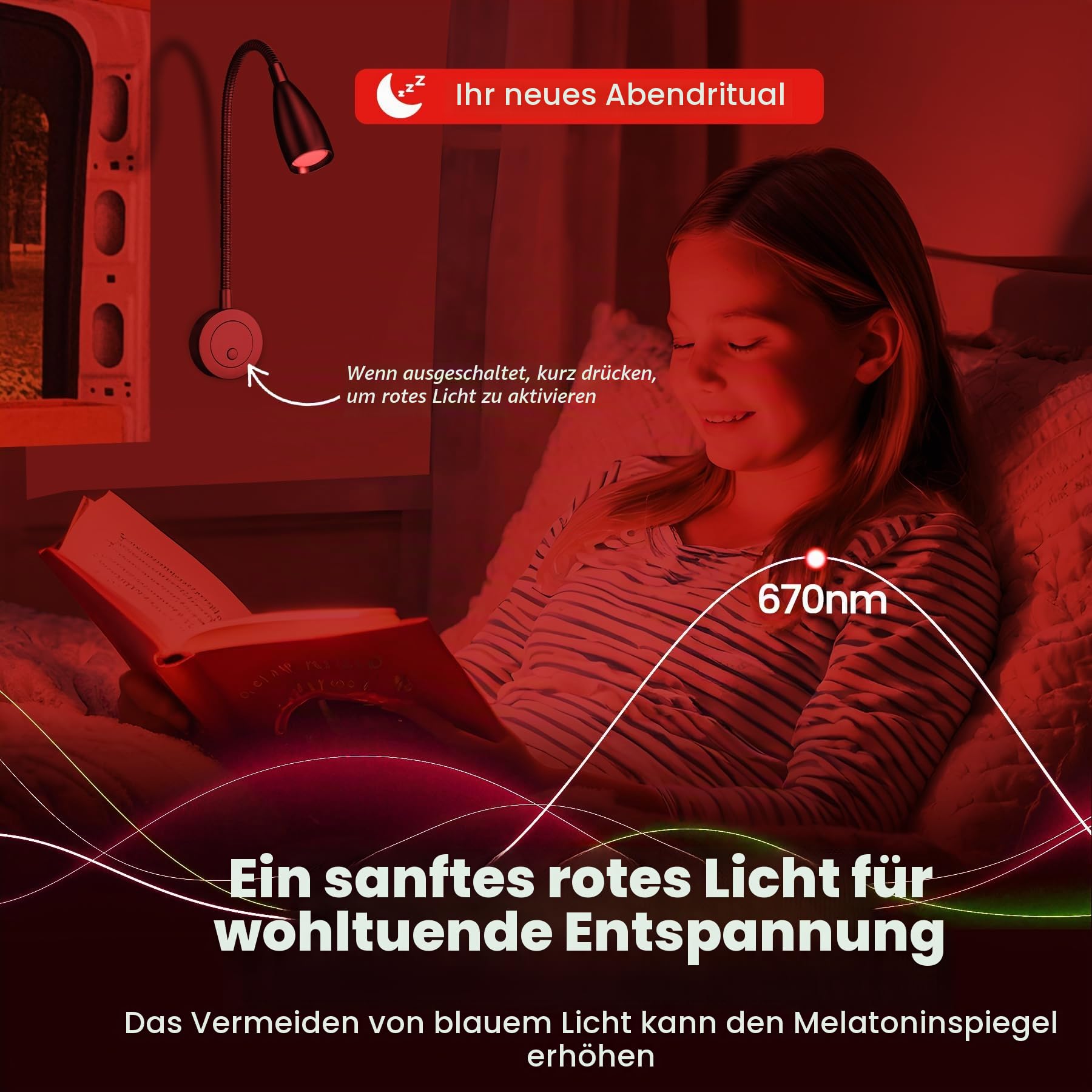2 Stück 12V LED Leselampe Wohnmobil, 2W Flexible Dimmbar Leuchten 24V Wandmontag mit USB-C 20W für Wohnwagen Camper Boot Van Yacht Lkw Kombi (Schwarz, 4000K)