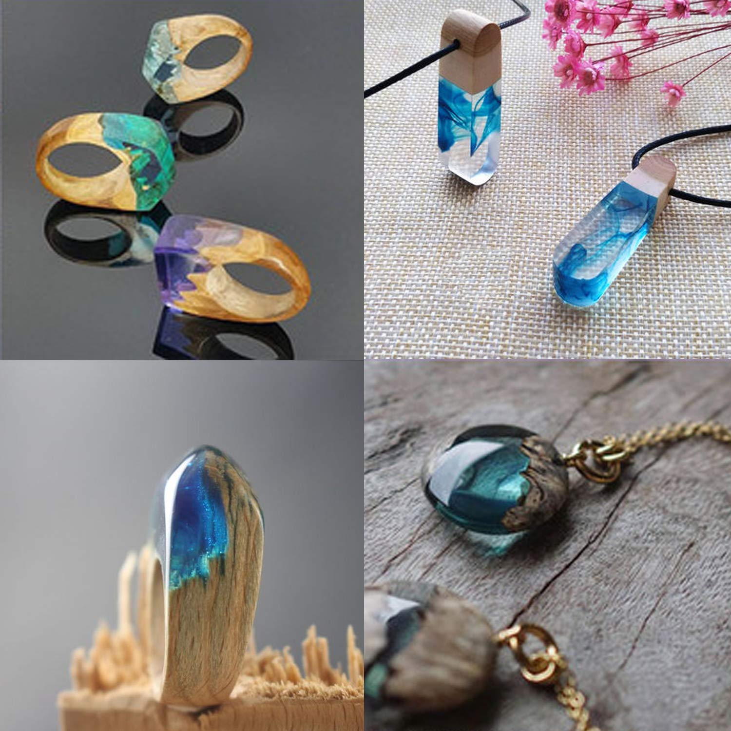 Buy Funxim Epoxy Resin Pigment 24 Colour x 6ml epoxy Resin Paint, Epoxy Resin Liquid Dye for