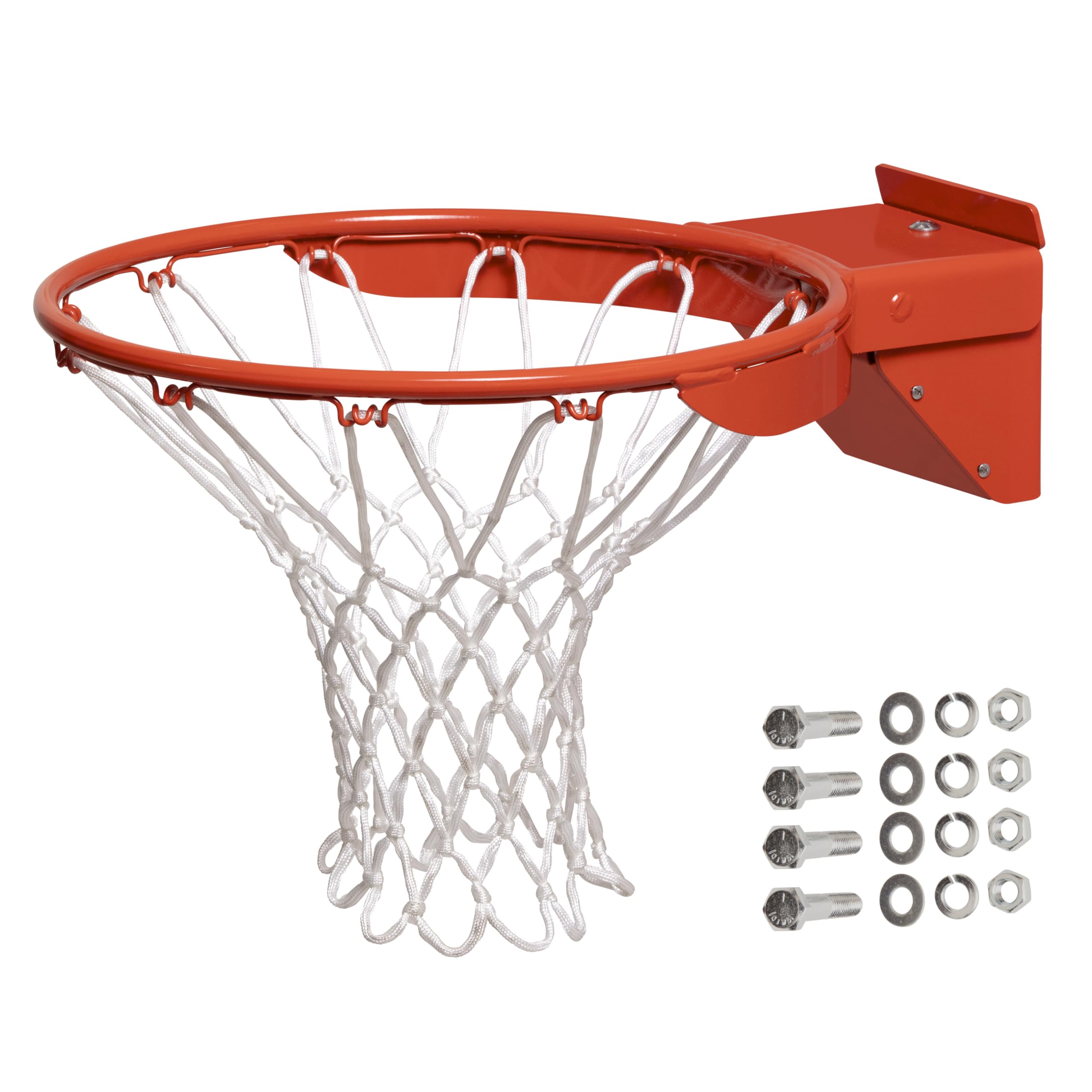 Goalsetter HD Breakaway Single Spring Basketball Rim Includes Mounting Hardware and Nylon Net