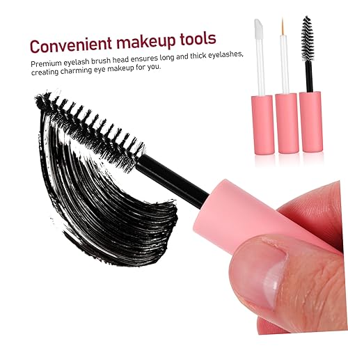 Miniatura 7 de Angoily 6 unidades de tubo de rímel de botella vacía, varita transparente, contenedor de rímel recargable, tubos de pestañas, tubos de rímel,