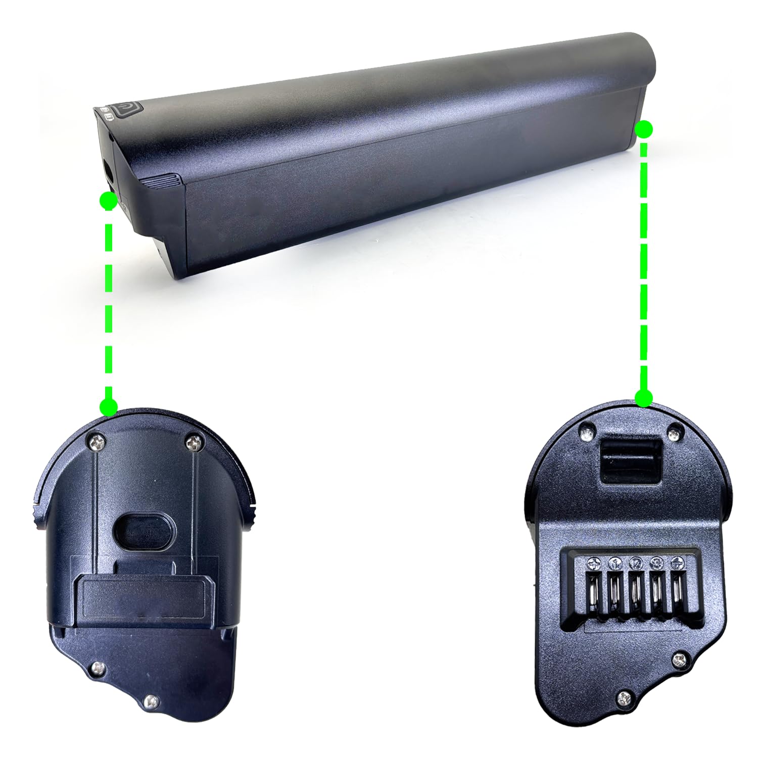 Batería Para Bicicleta Eléctrica 36V 15AH - Compatible Con Jasion EB5, Samebike, Con Cargador