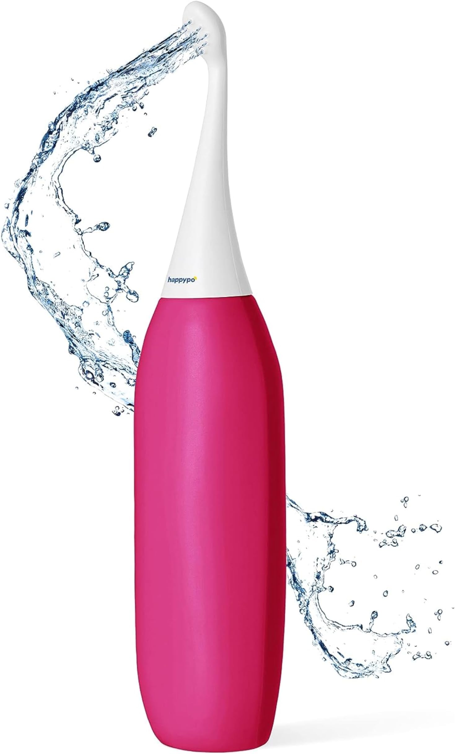 The Original HAPPYPO XL Portable Bidet with 50% more Volume (Color: Petrol) with Cap for Travel known from German Dragons' Den l Peri Bottle for Postpartum Care