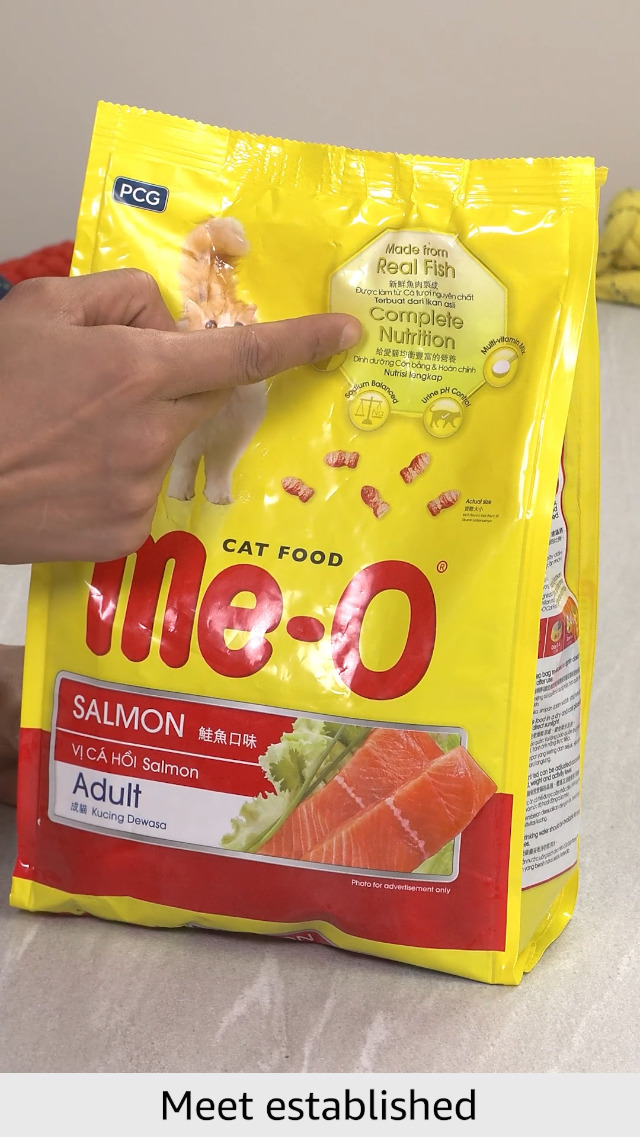 Me-O Adult Dry Cat Food Salmon Flavor,1.1 Kg : Amazon.in: Pet Supplies