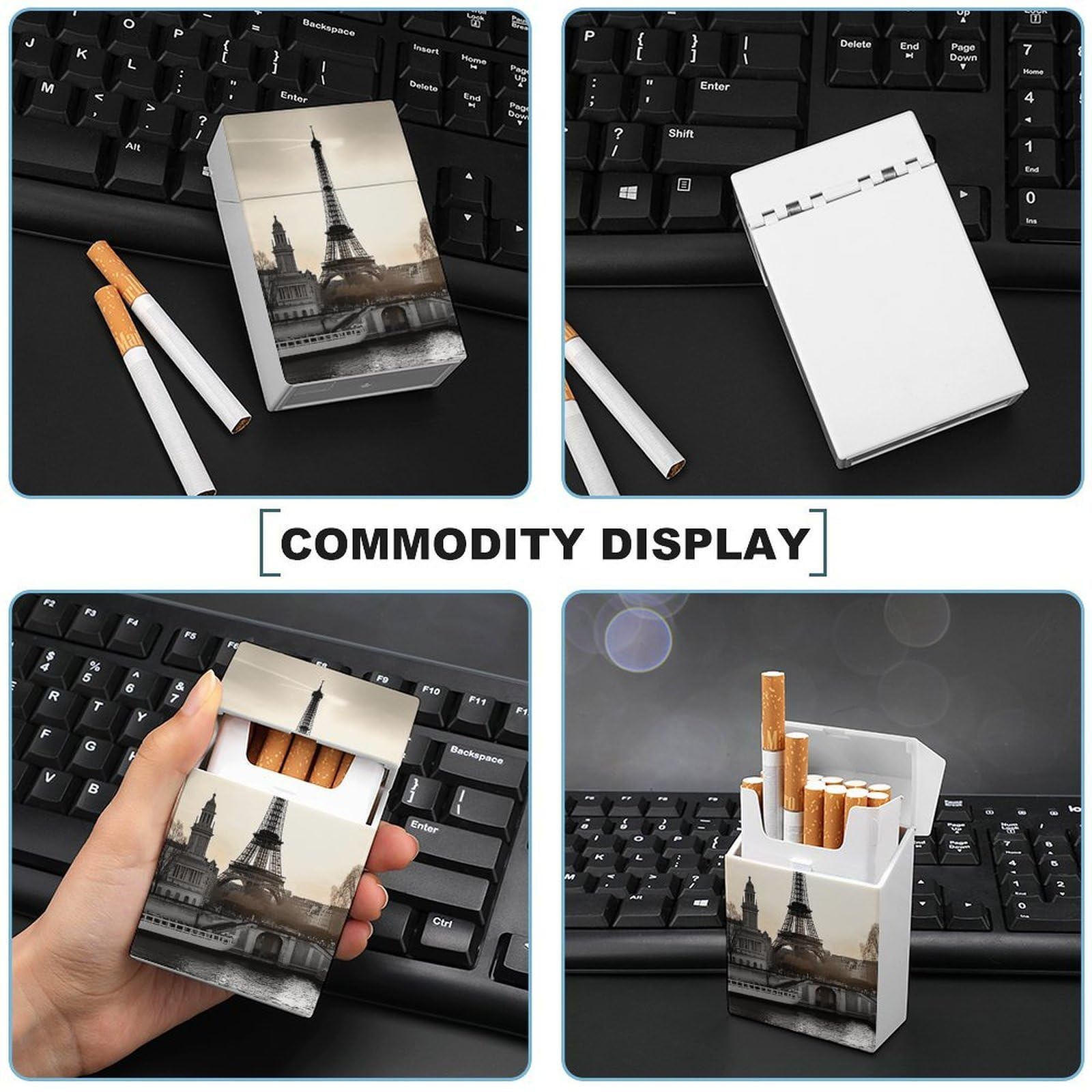 roll your own cigarette holder Rolling Machine Metal Red Cloth Automatic Tobacc Roller Box & Storage Box 70mm : Health & Household Friend Holder Cigarette Filter Holder
