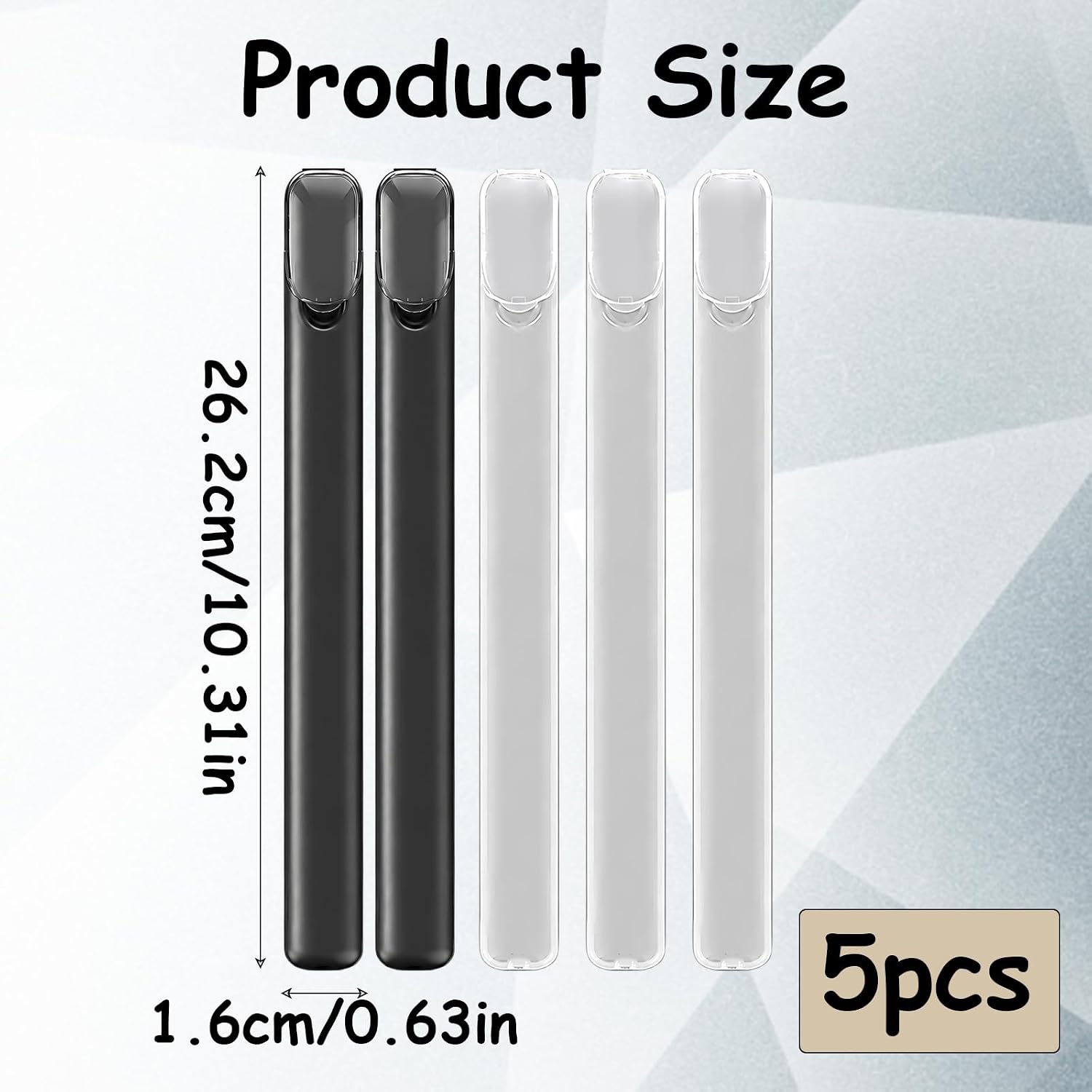 5PCS Chopstick Case, Utensil Holder Set with Closure, Chopsticks with Case, Ideal for Travel and Daily Use, Compact Design for Kitchen Organization, Black and White Color Combination
