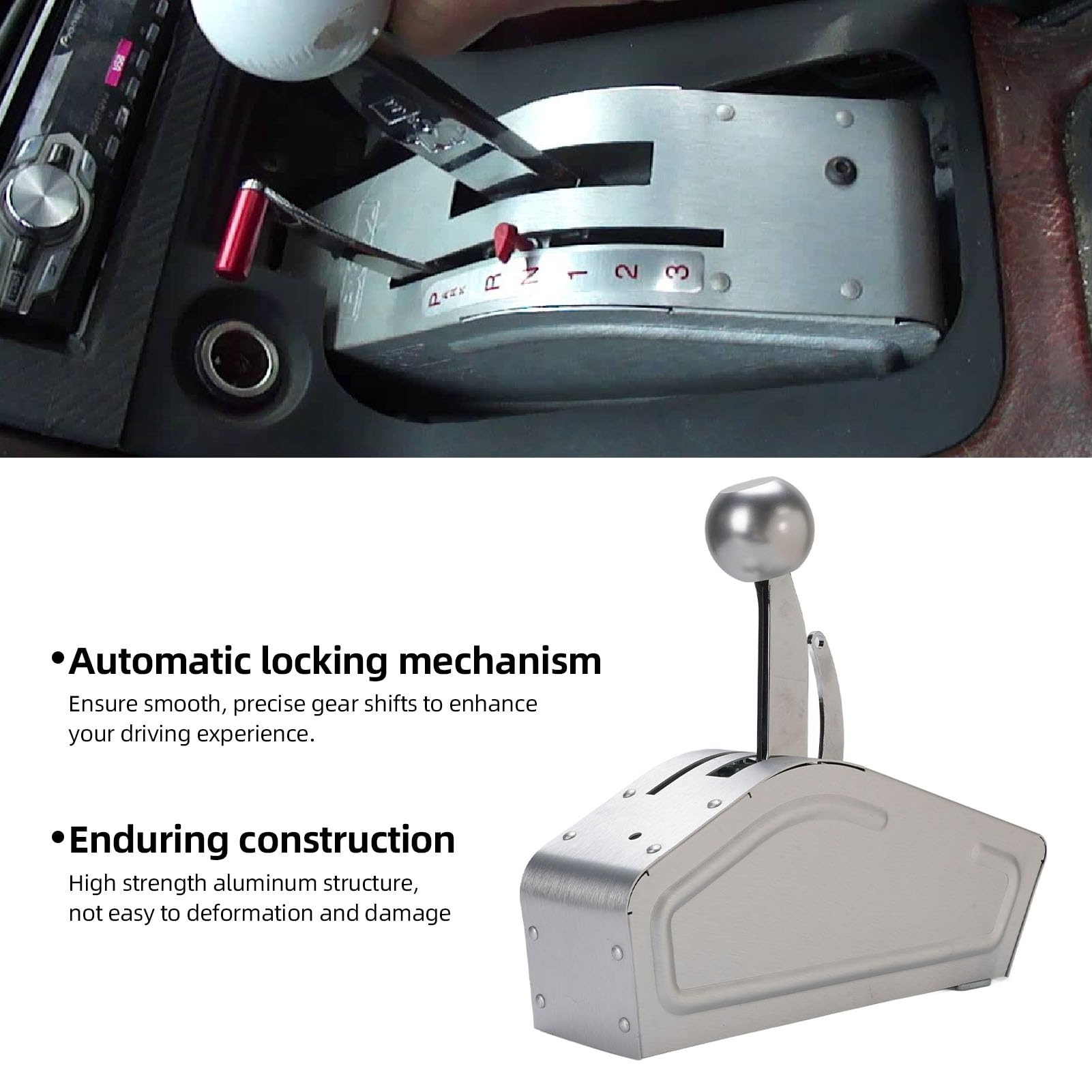 Ratchet Automatic Shifter 80842 Aluminium