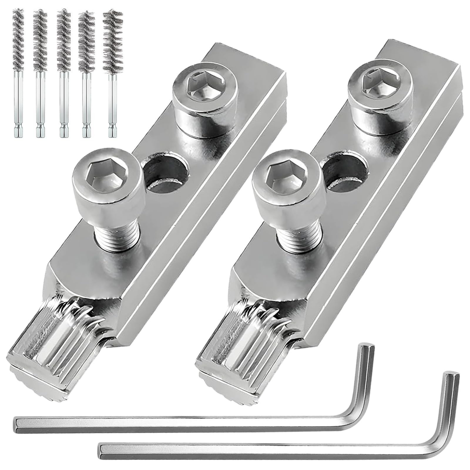 Stripped Screw Extractor, Broken Pipe Extractor Tool, Damaged Water Pipe Removal Tool for Removing ID 1/2'', 3/4'' and 1'' Damaged & Stuck Pipe Screw