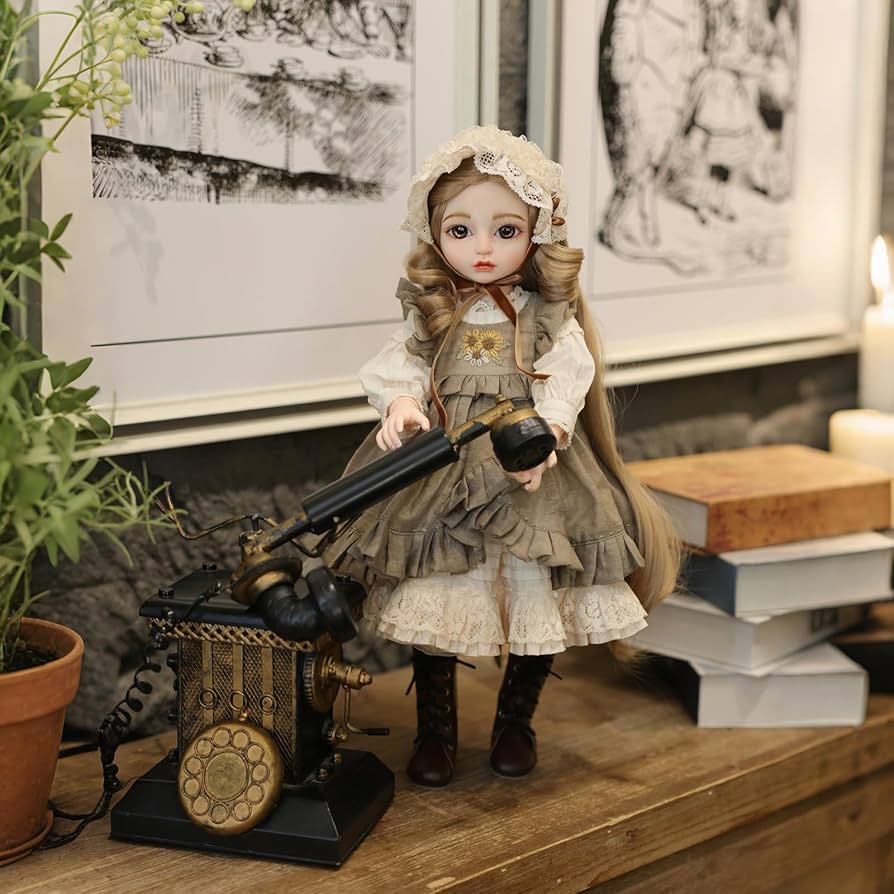 ハンドメイド人形 Amazon | Cloveray 1/4 可愛い ビニール BJDドール 45cm 球体