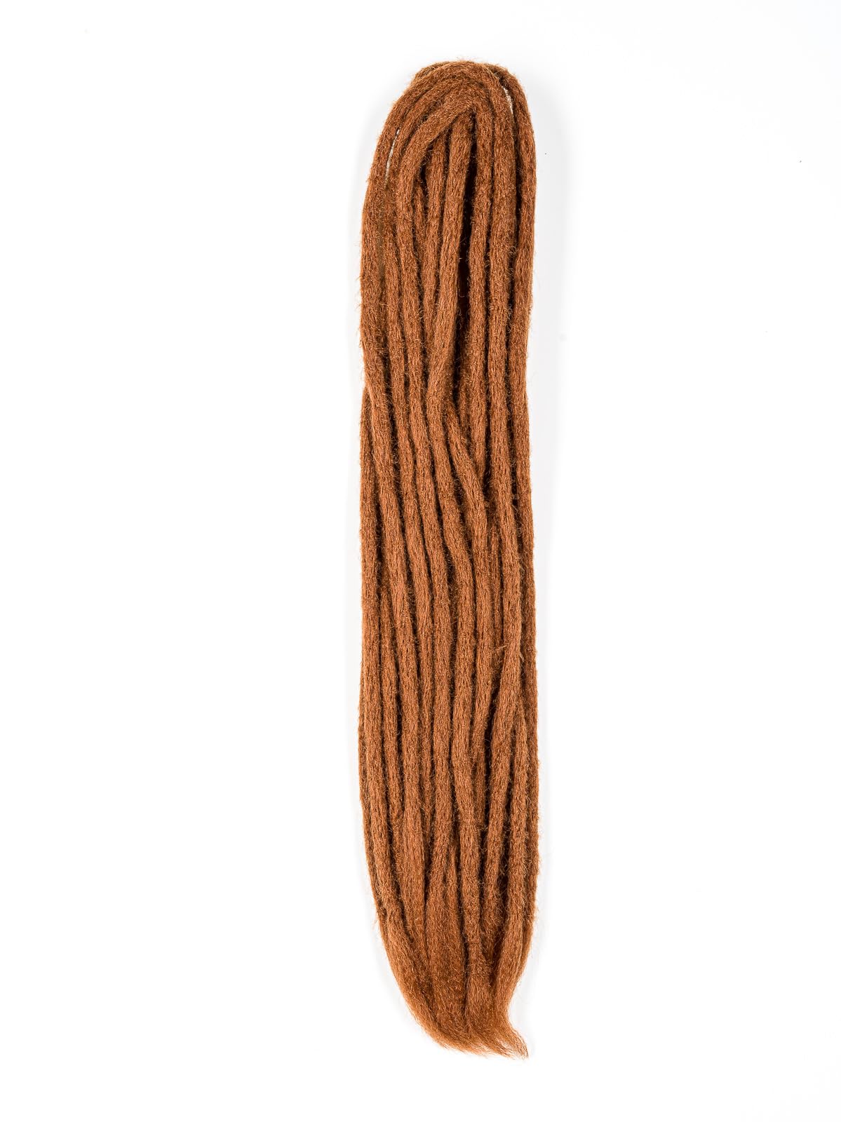 DreadLab - Double Ended Synthetic Dreadlocks (Pack of 10) Crochet Extensions (Auburn Crochet)