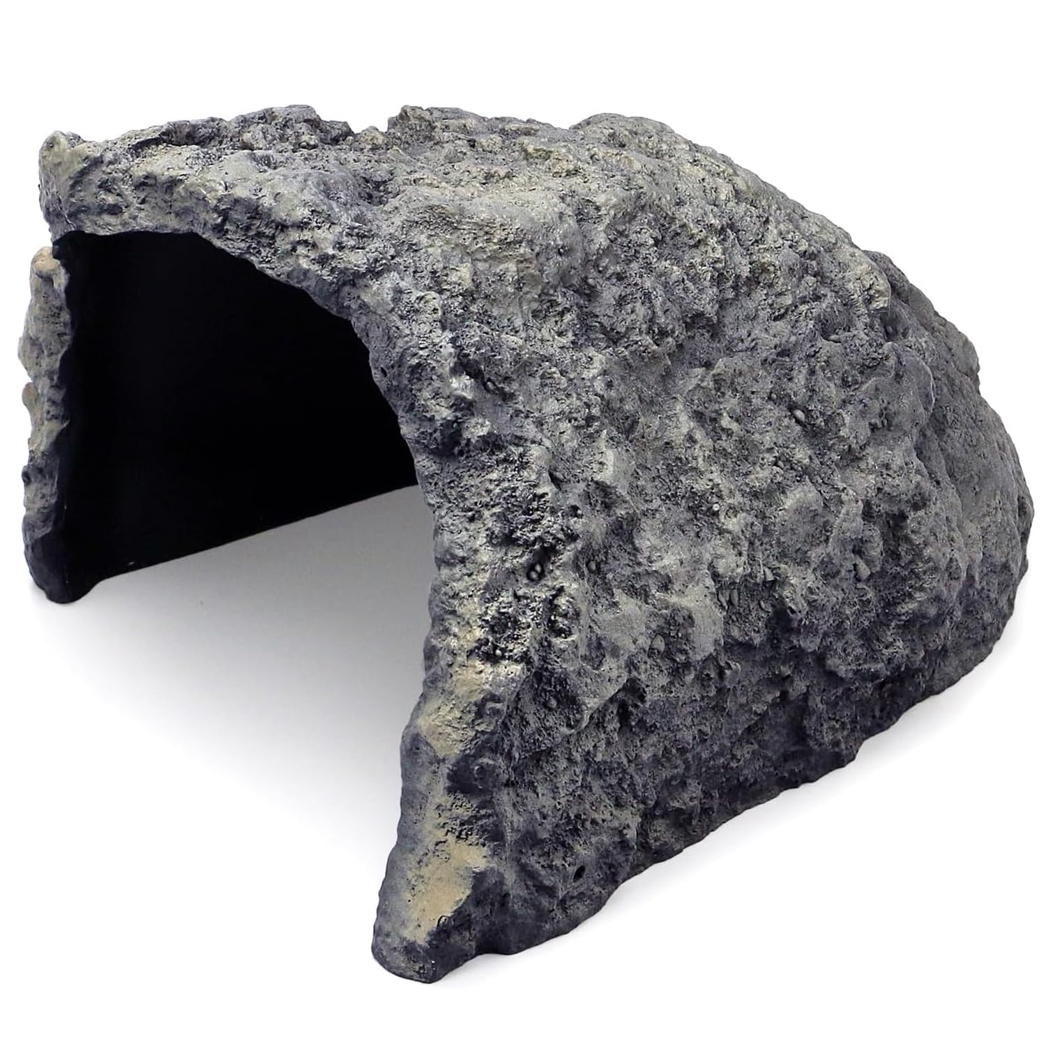 Rock Cave Habitat Hidden for Reptile and Amphibians.Terrarium & Aquarium Decor, Reptile hideout Hide Cave, Perfect for Bearded...