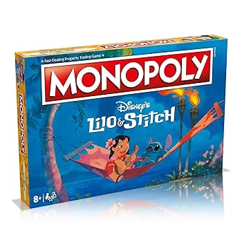 Winning Moves Lilo and Stitch Monopoly Board Game